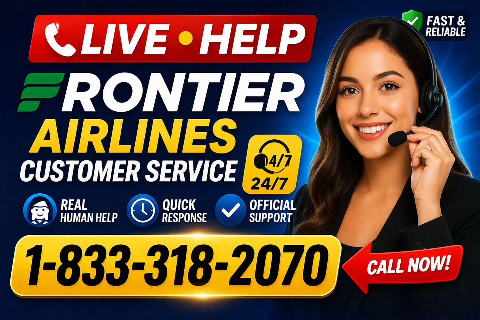 Frontier Airlines™ Customer Service Complete Guide || Step-by-Step Help & Support 24/7 Frontier Airlines